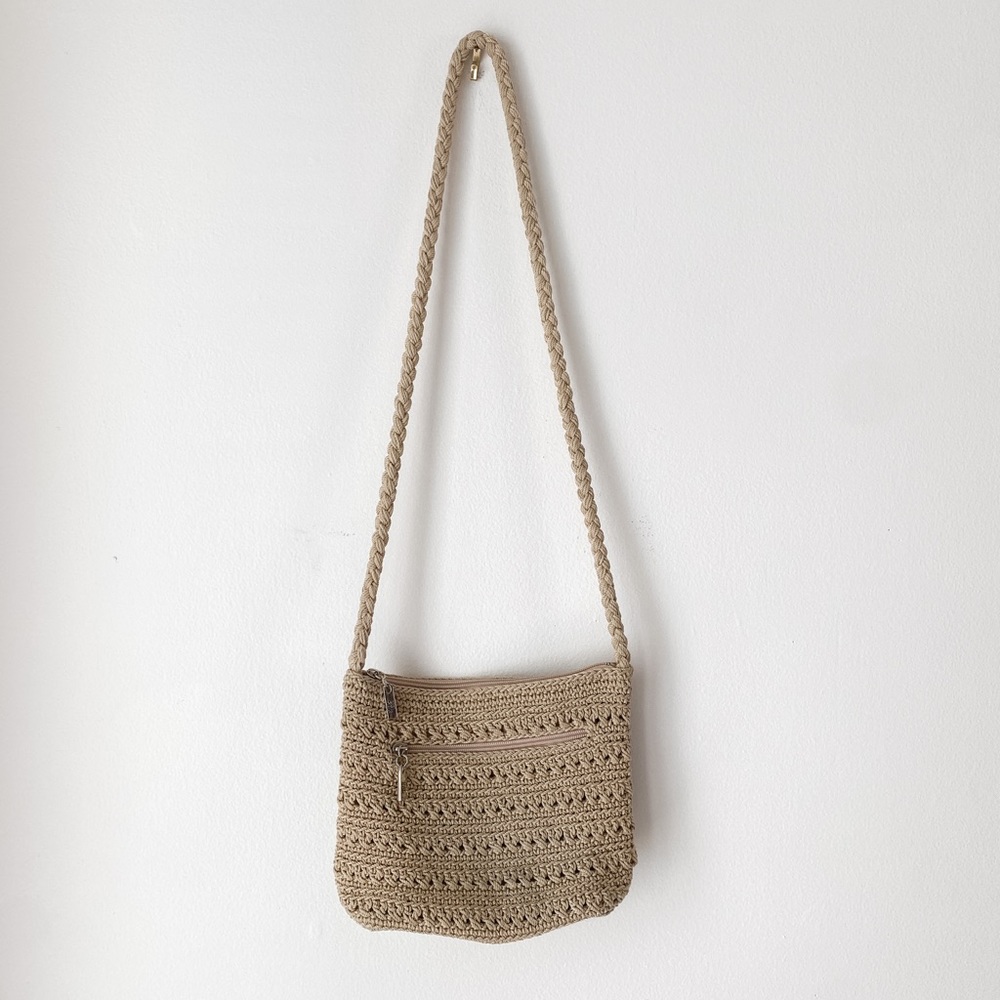 The Sak crochet crossbody purse